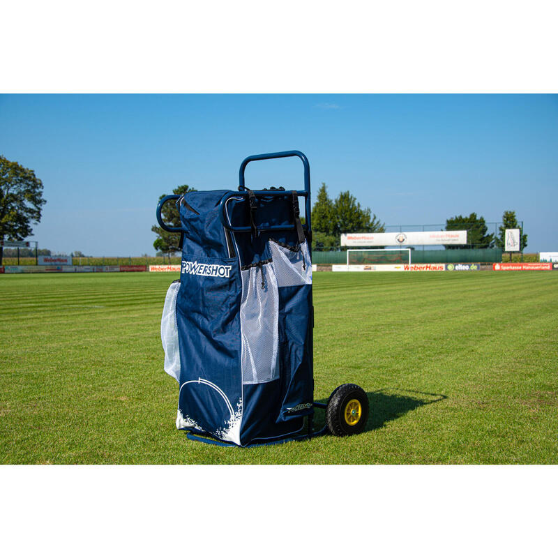 Chariot d’équipements multisport (bleu) - Idéal pour ranger votre matériel