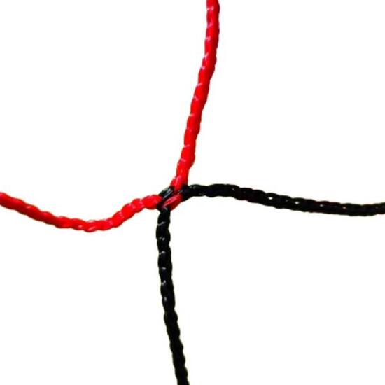 Filet de foot à 11 (7,32 x 2,44m) - Noir / Rouge