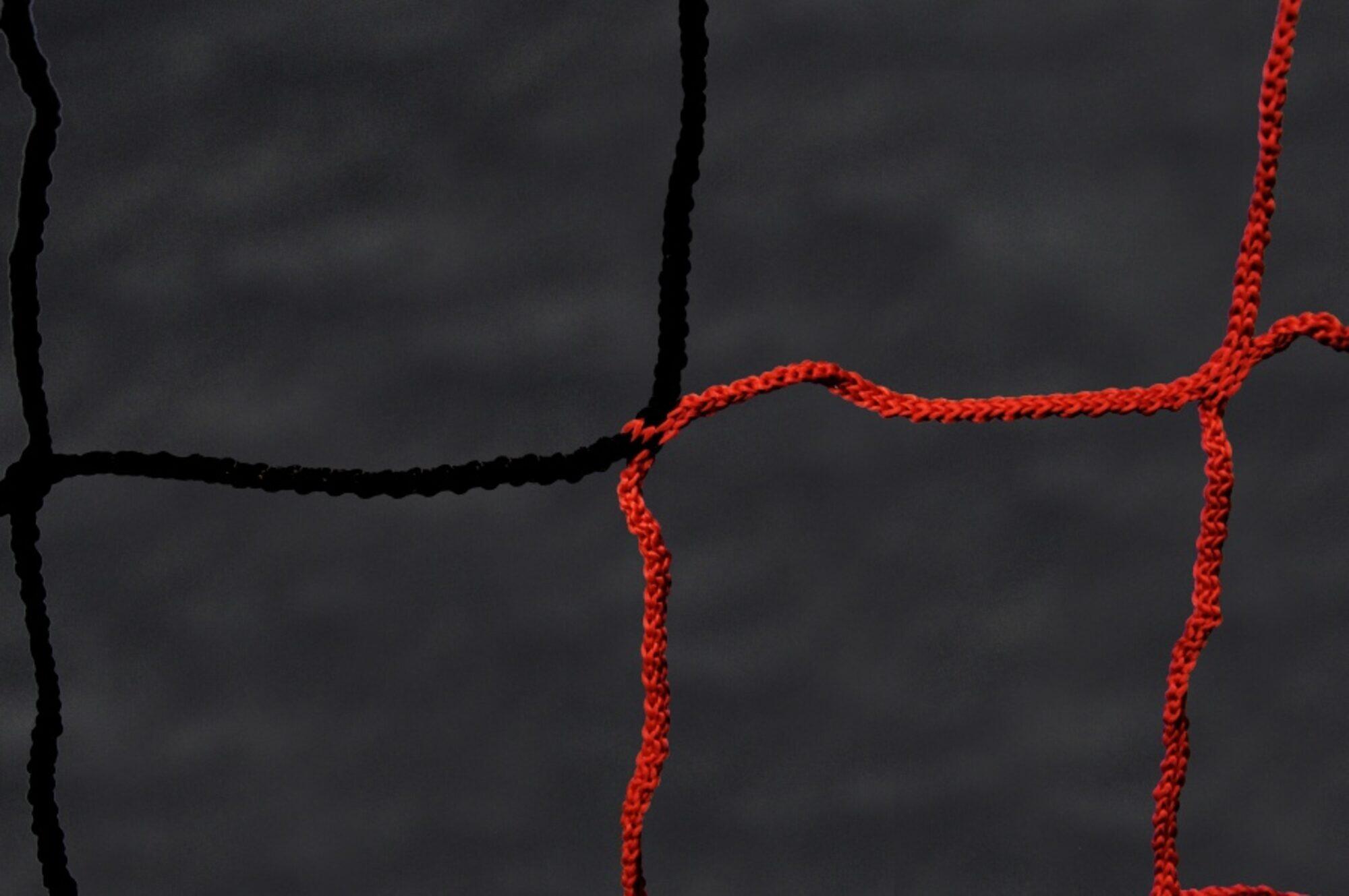 Filet de foot à 11 (7,32 x 2,44m) - Noir / Rouge 6/6