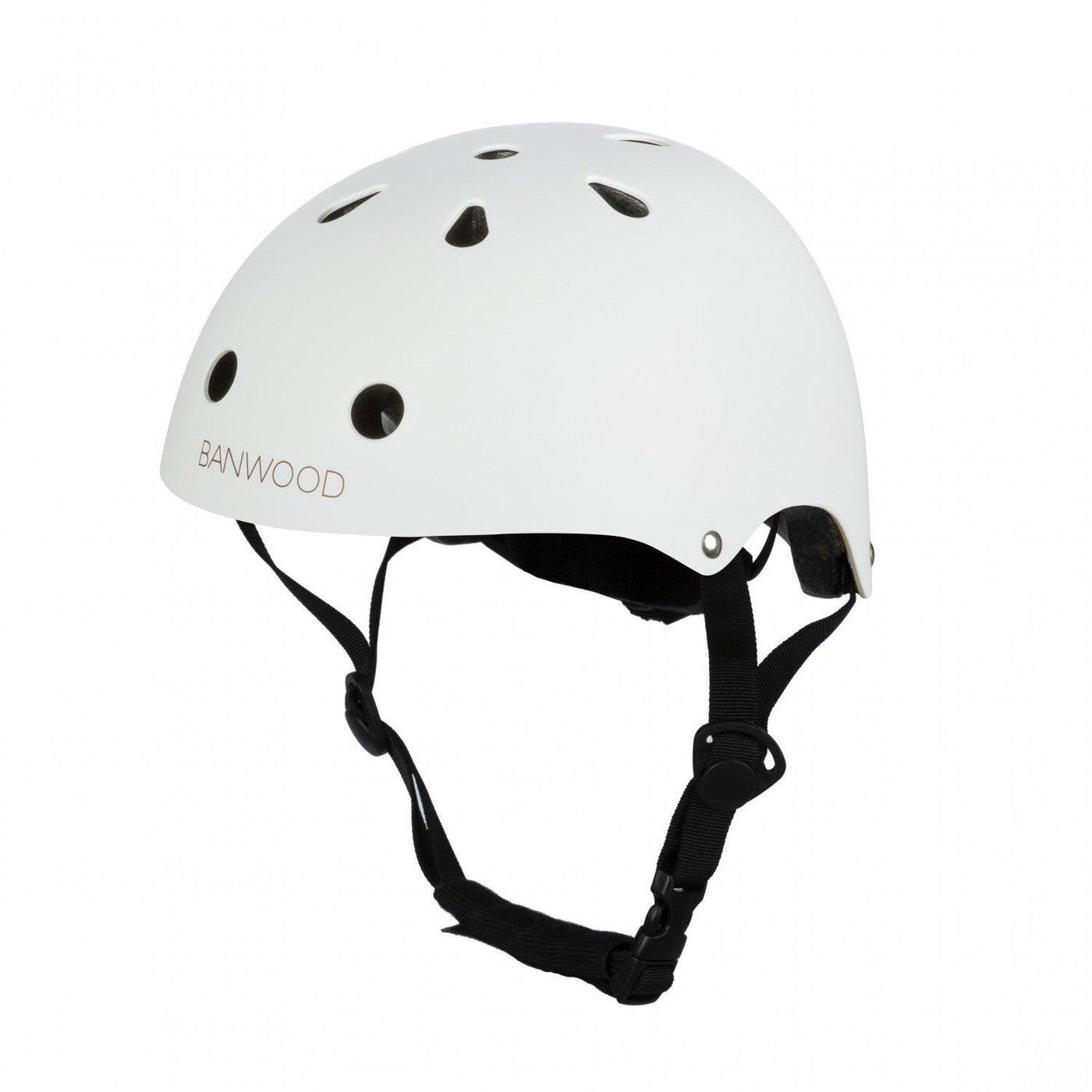 BANWOOD CAPACETE BRANCO ABS ACESSÓRIO DE CICLISMO CRIANÇAS 3-7 ANOS PROTEÇÃO