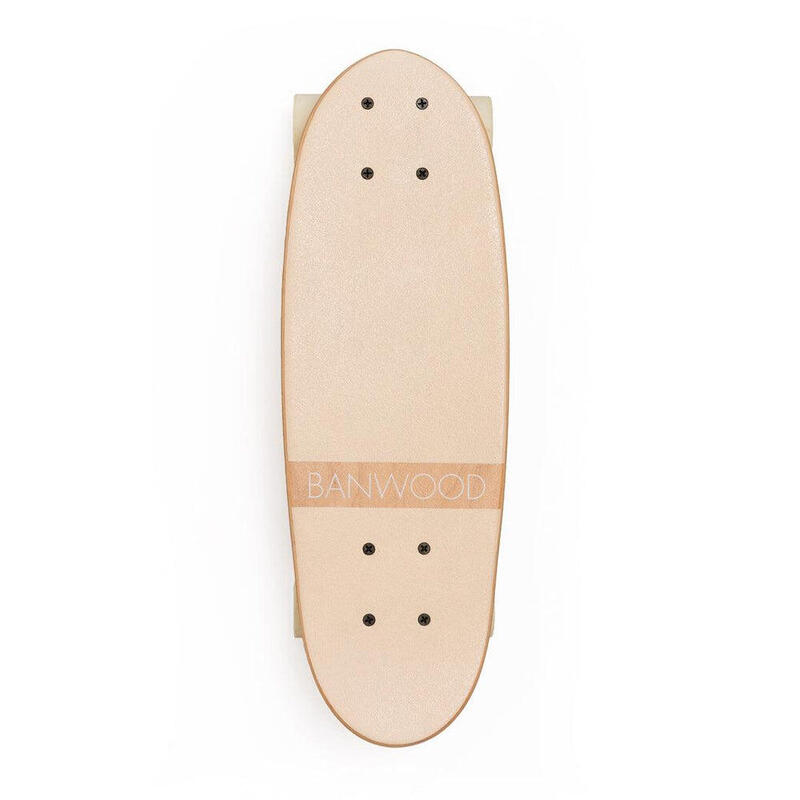Skateboard Crème Érable Canadien Patinage Enfants 3+ Ans Équilibre