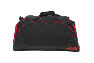 Borsa sportiva ecologica Golazo - Rosso e nero