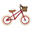 Draisienne Rouge Acier Cyclisme Enfants 3-5 Ans Développement De L'équilibre