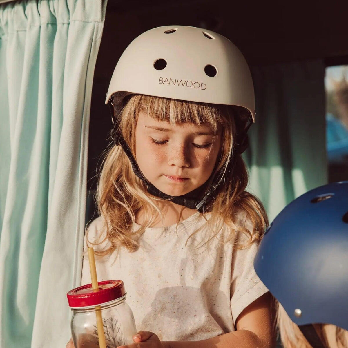 HELM LICHTROZE ABS FIETSACCESSOIRES 3-7 JAAR BESCHERMING 3/3