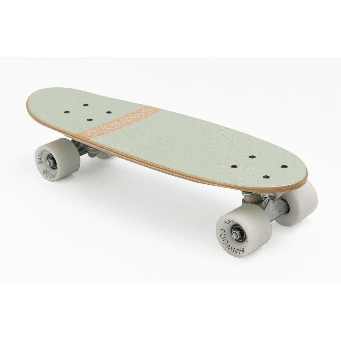 Skateboard Menthe Pâle Érable Canadien Patinage Enfants 3+ Ans Équilibre 4/7
