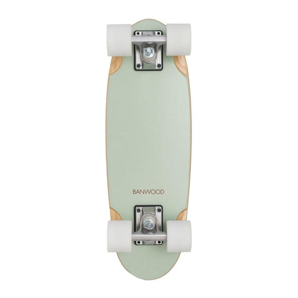 Skateboard Menthe Pâle Érable Canadien Patinage Enfants 3+ Ans Équilibre 2/7
