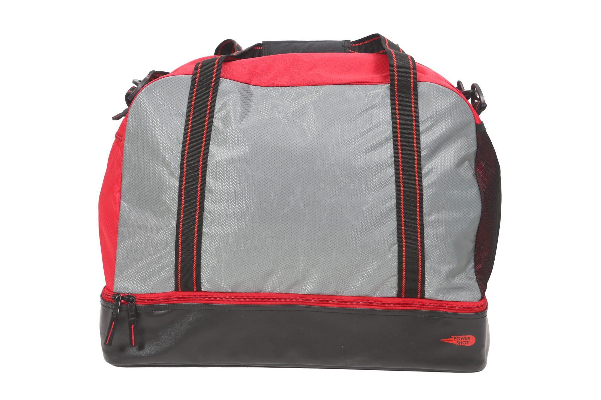 Borsa sportiva ecologica Cubico - Impermeabile - Rosso e nero 2/4