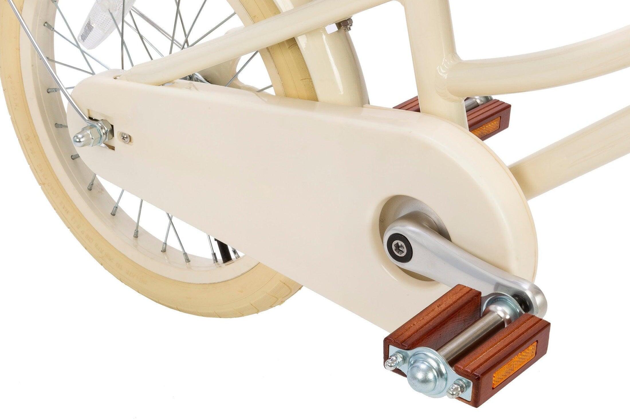 FAHRRAD CREME ALU UND STAHL RADFAHREN KINDER 4-7 JAHRE KÖRPERLICHE BEWEGUNG 3/7