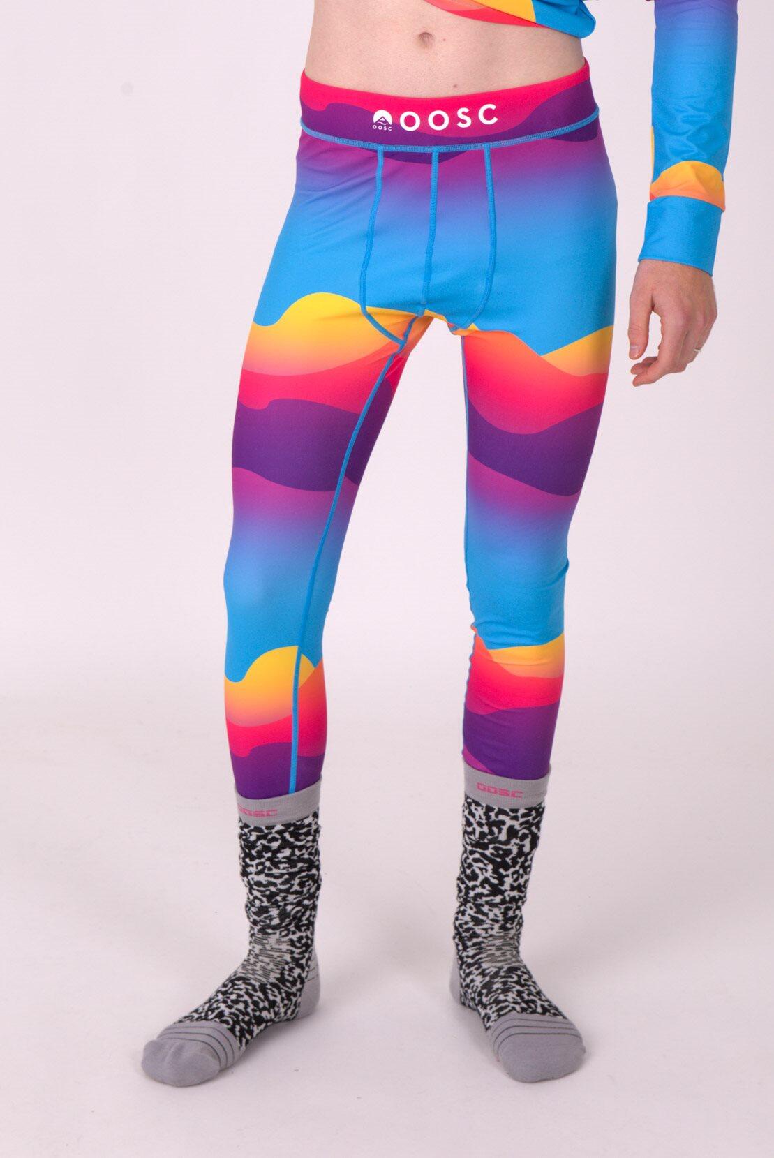 OOSC Mambo Sunset Mens Baselayer Legging