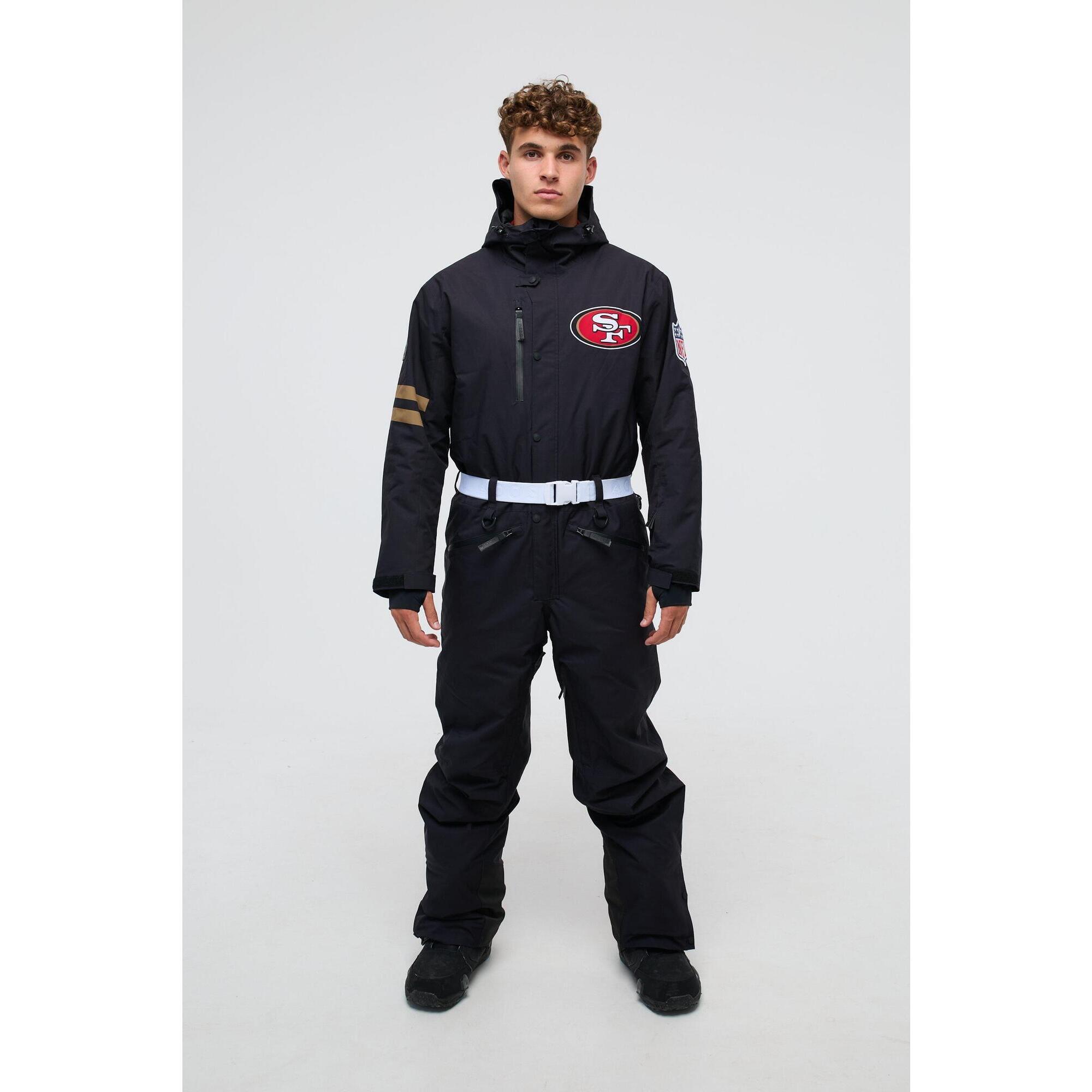 Oosc - Combinaison De Ski San Francisco 49ers Homme Polyester Imperméable - Combinaison De Ski - Bleu|multicolore|rouge - 48 Xl - Decathlon
