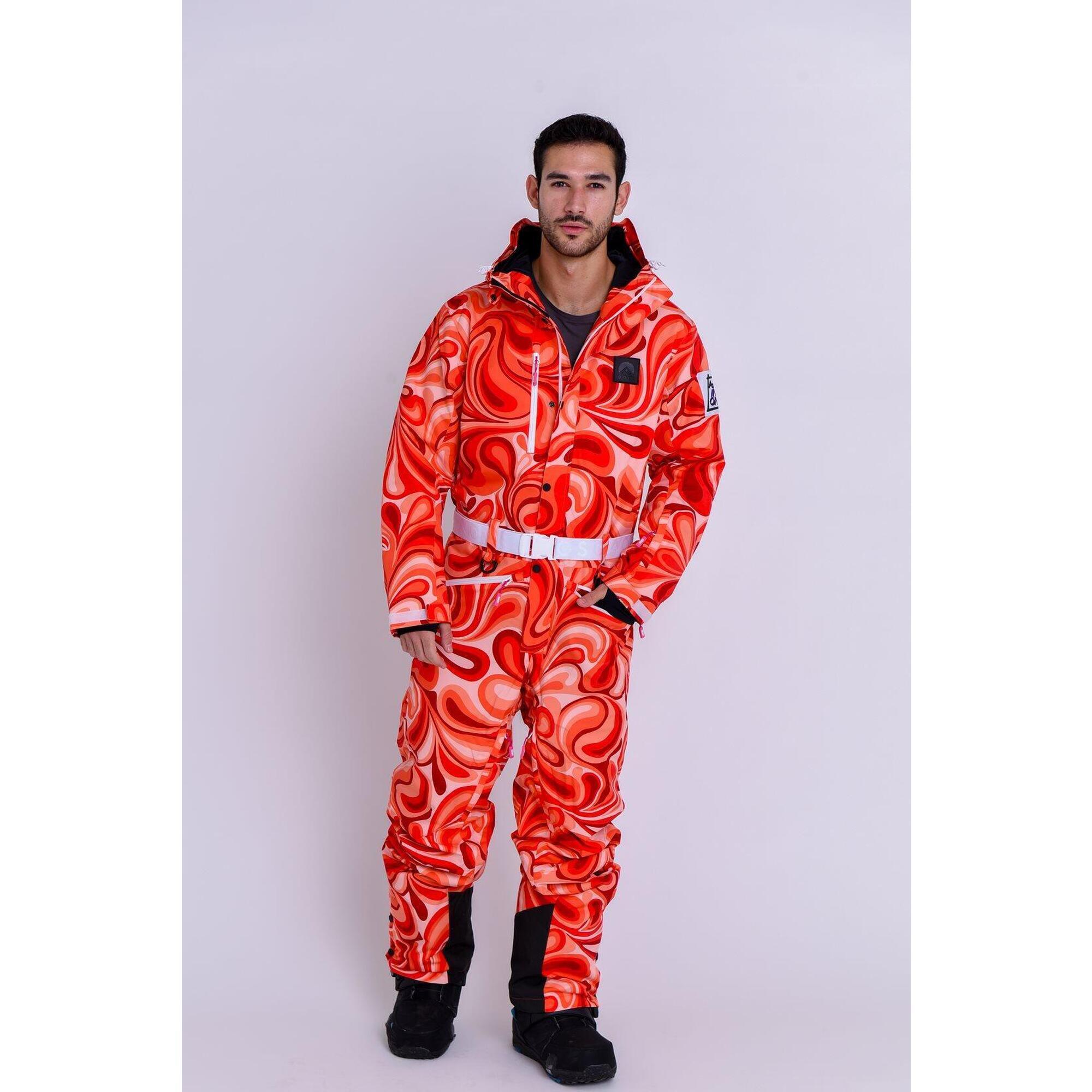 Oosc - Combinaison De Ski - Shagadelic Baby! Homme - Combinaison De Ski - Jaune|multicolore|orange|rouge - Taille Unique - Decathlon