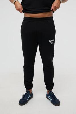 London ski club joggingbroek - zwart