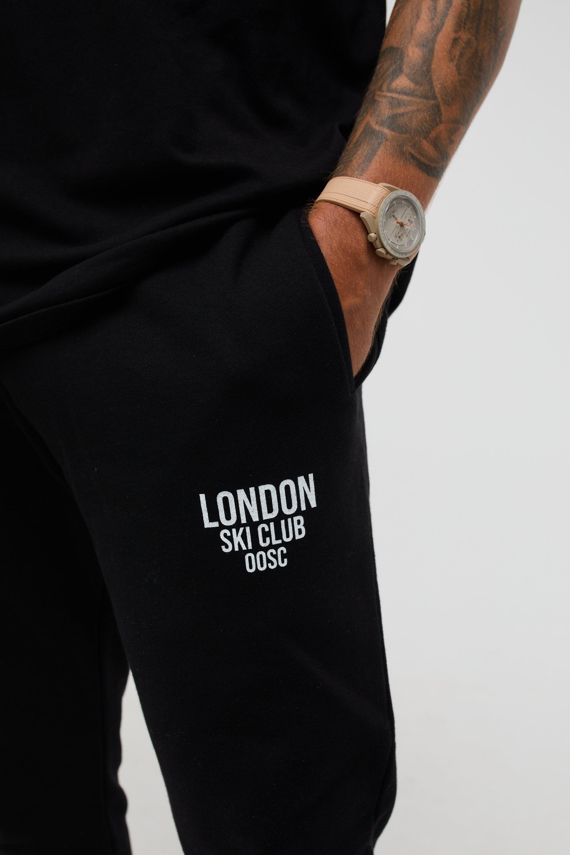 London Ski Club Sweatpants - Black 3/3