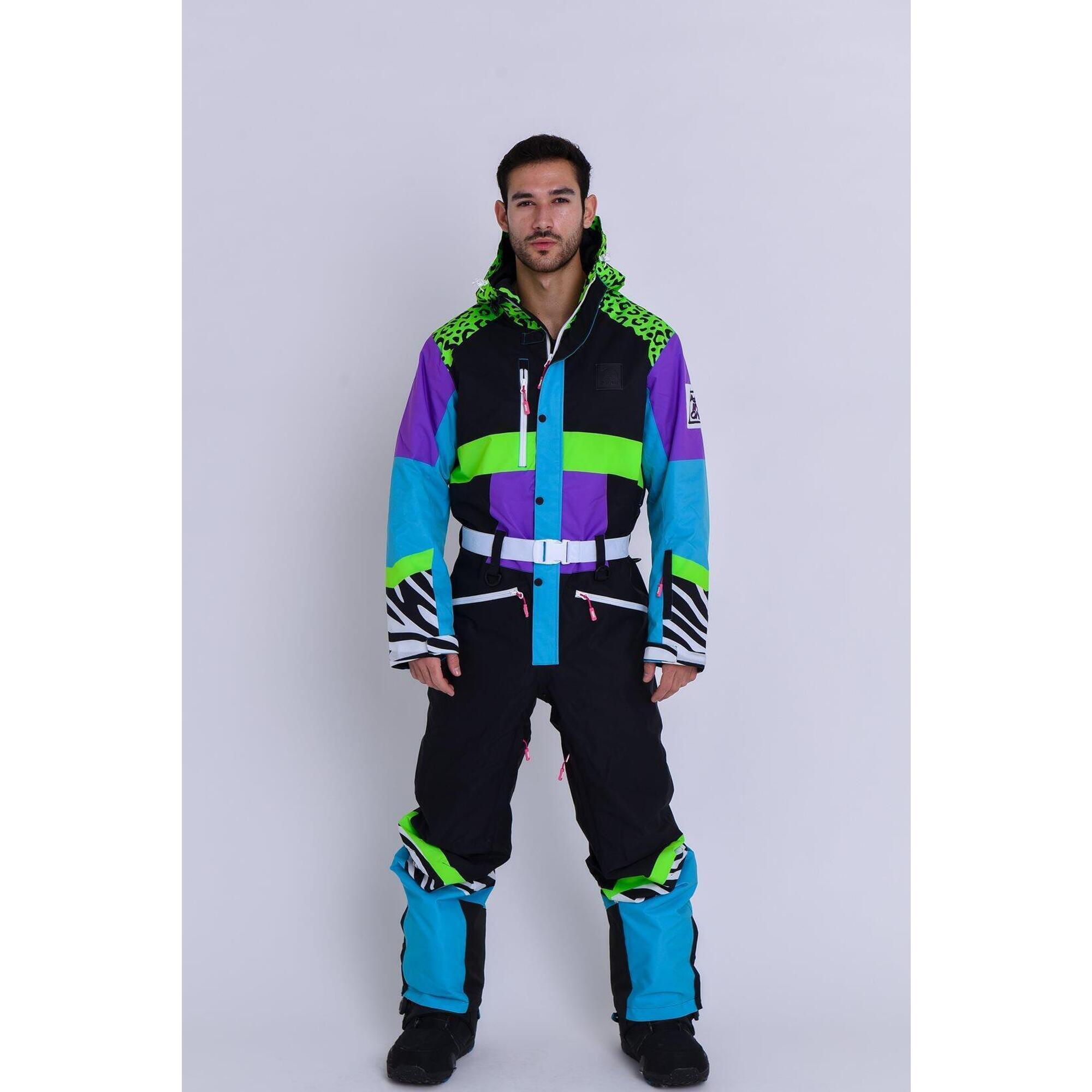 Oosc - Combinaison De Ski - Hotel California Homme - Combinaison De Ski - Bleu|multicolore|noir - Grand - Decathlon