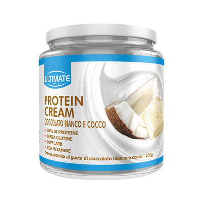 Alimento - PROTEIN CREAM CIOCCOLATO BIANCO E COCCO - 250g