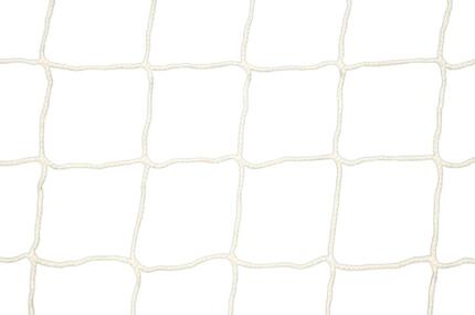 Filet 3mm de but de foot à 11 - Blanc - Pour but 7,32 x 2,44 x 2 x 2 m