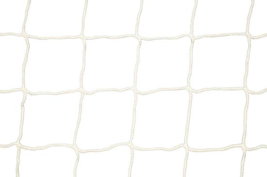 Filet 3mm de but de foot à 11 - Blanc - Pour but 7,32 x 2,44 x 2 x 2 m