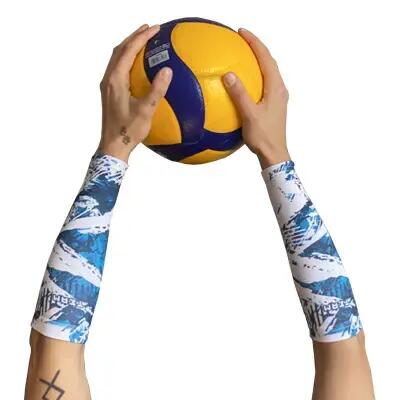 Rękawki siatkarskie unisex JG TEAM bioactiv krótkie 3/4