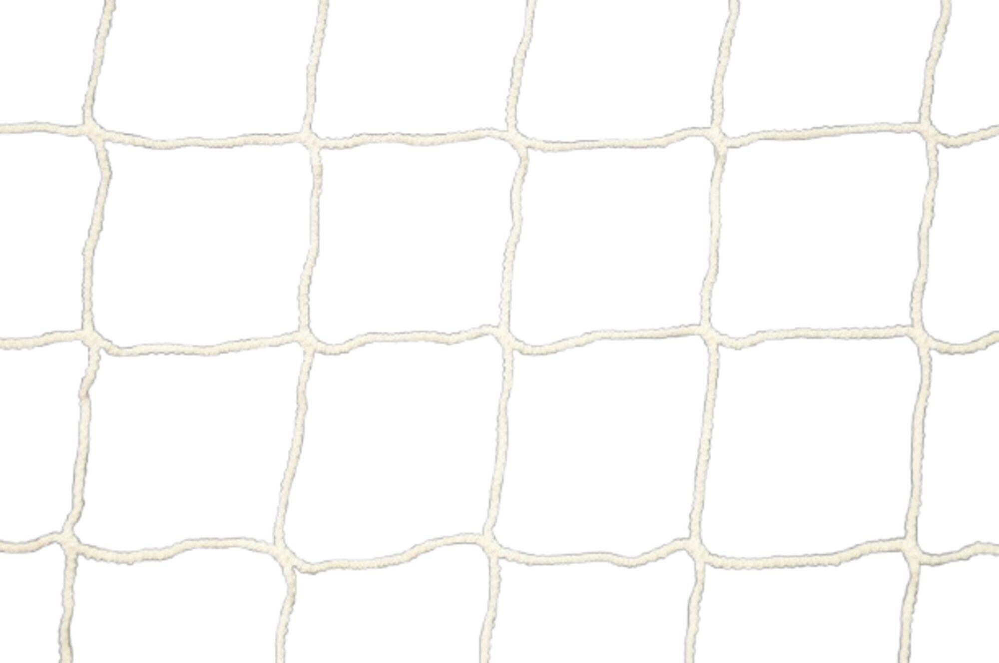POWER SHOT Rede de futebol de 11 4mm - Branco - Para baliza 7,32 x 2,44 x 2 x 2 m