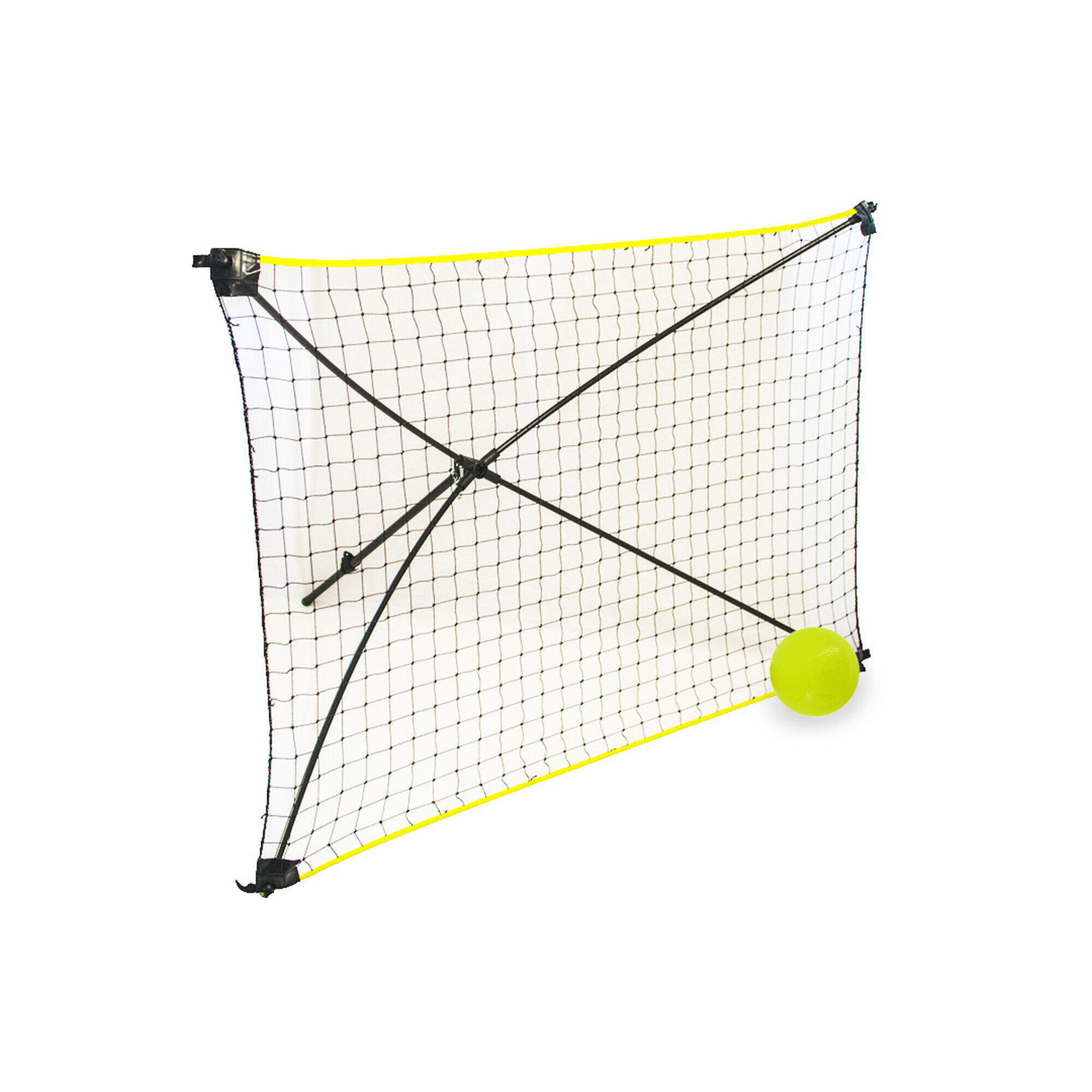 POWER SHOT X Rebounder - Kompaktní síťka na odraz a míč
