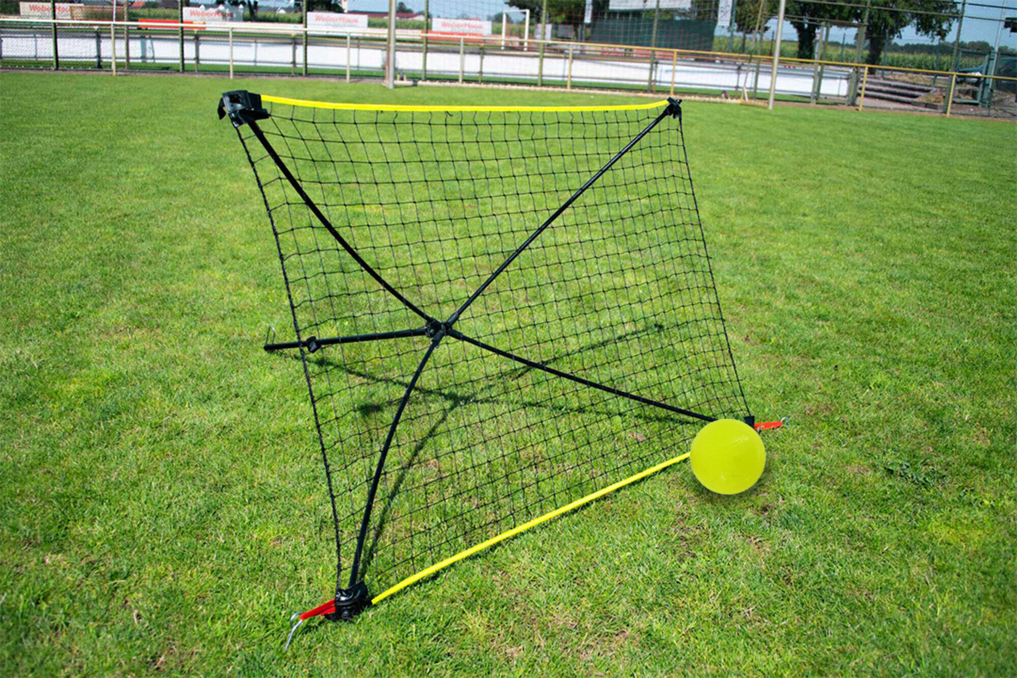 X Rebounder - Red de rebote compacta + balón 2/5