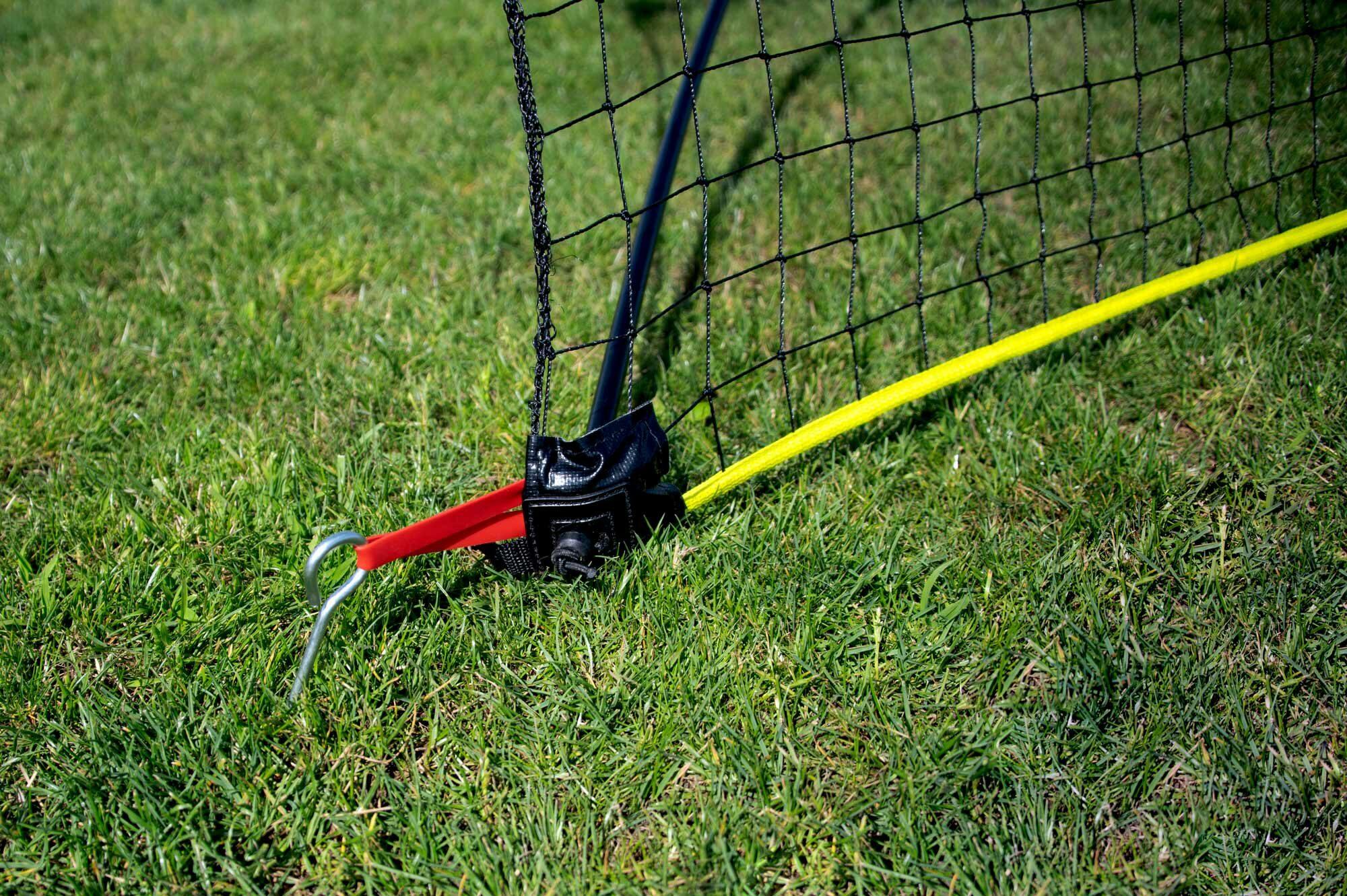 X Rebounder - Red de rebote compacta + balón 4/5