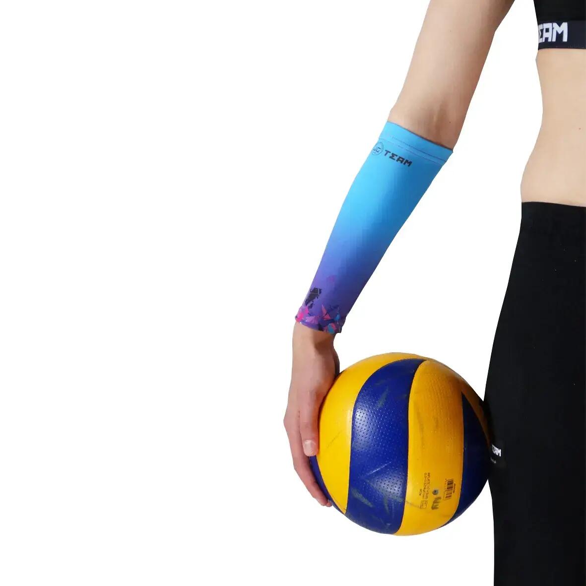 Rękawki siatkarskie unisex JG TEAM bioactiv krótkie 3/4