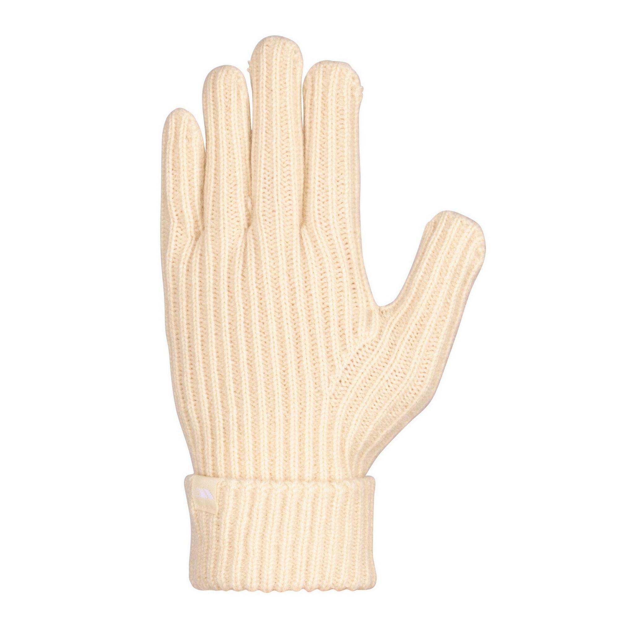 TRESPASS Womens/Ladies Dom Winter Gloves (Cream)