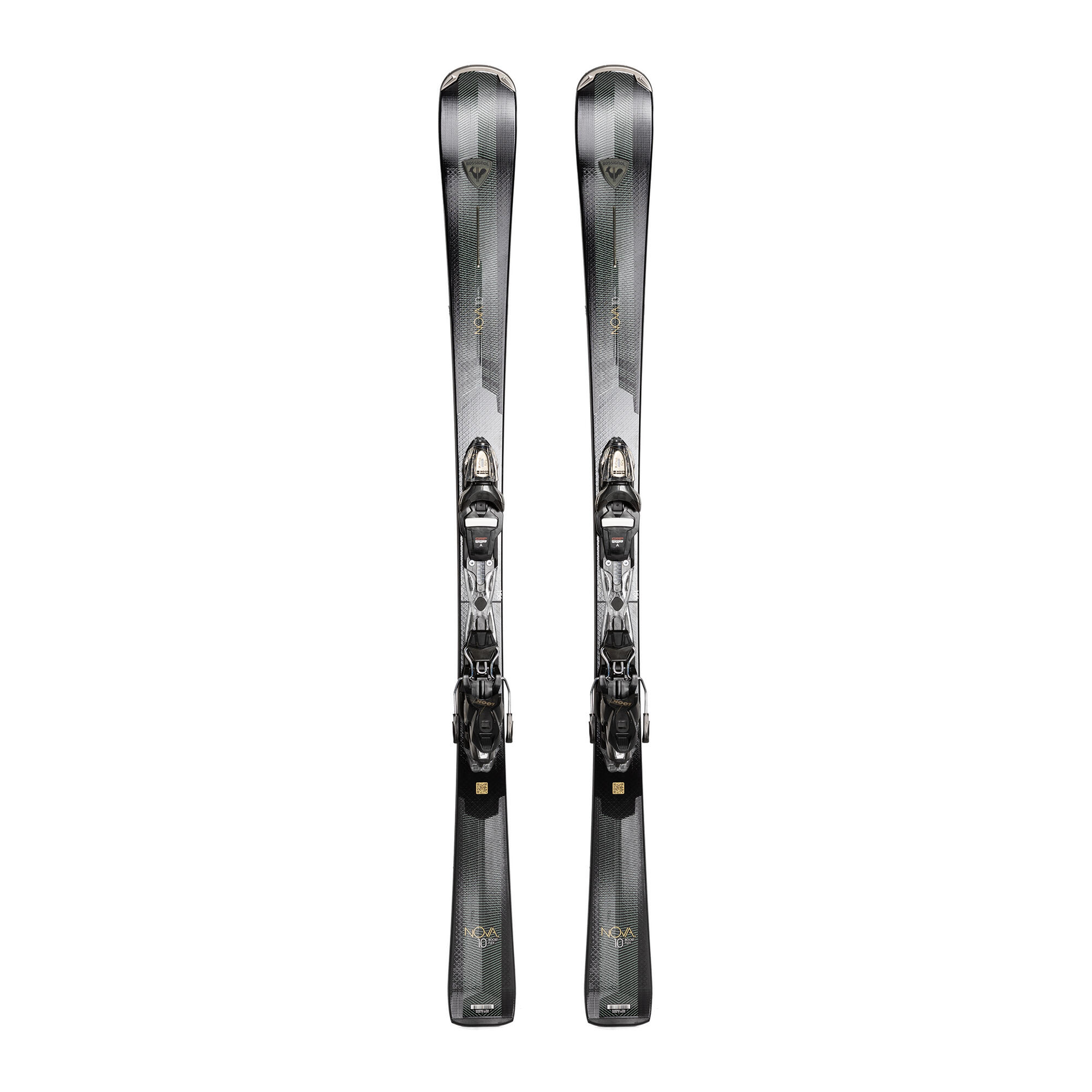 Skis - Ski alpin - Femme - Nova 10 XPRESS - Contrôle précis, Stabilité - Noir/Or 7/7