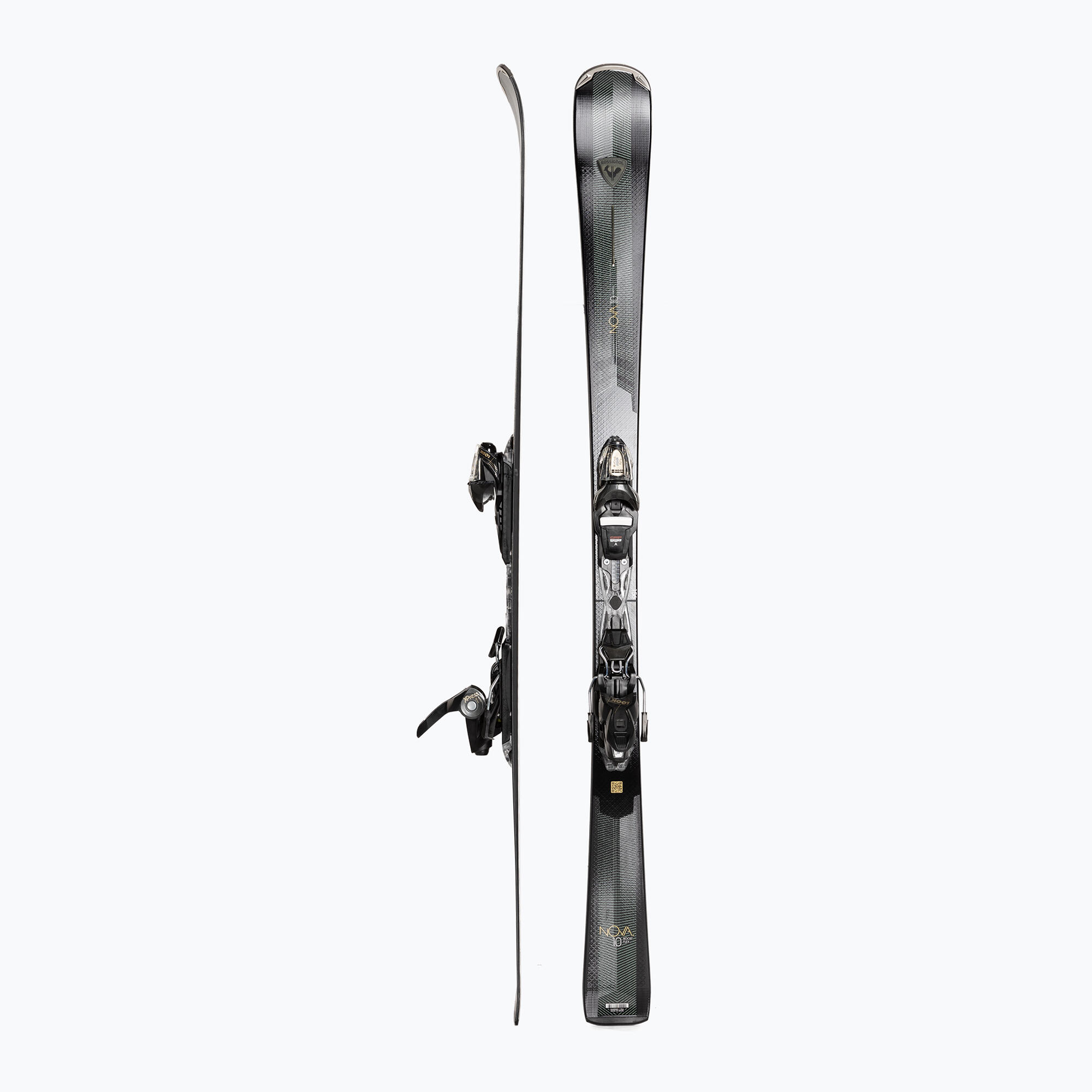 Skis - Ski alpin - Femme - Nova 10 XPRESS - Contrôle précis, Stabilité - Noir/Or 2/7