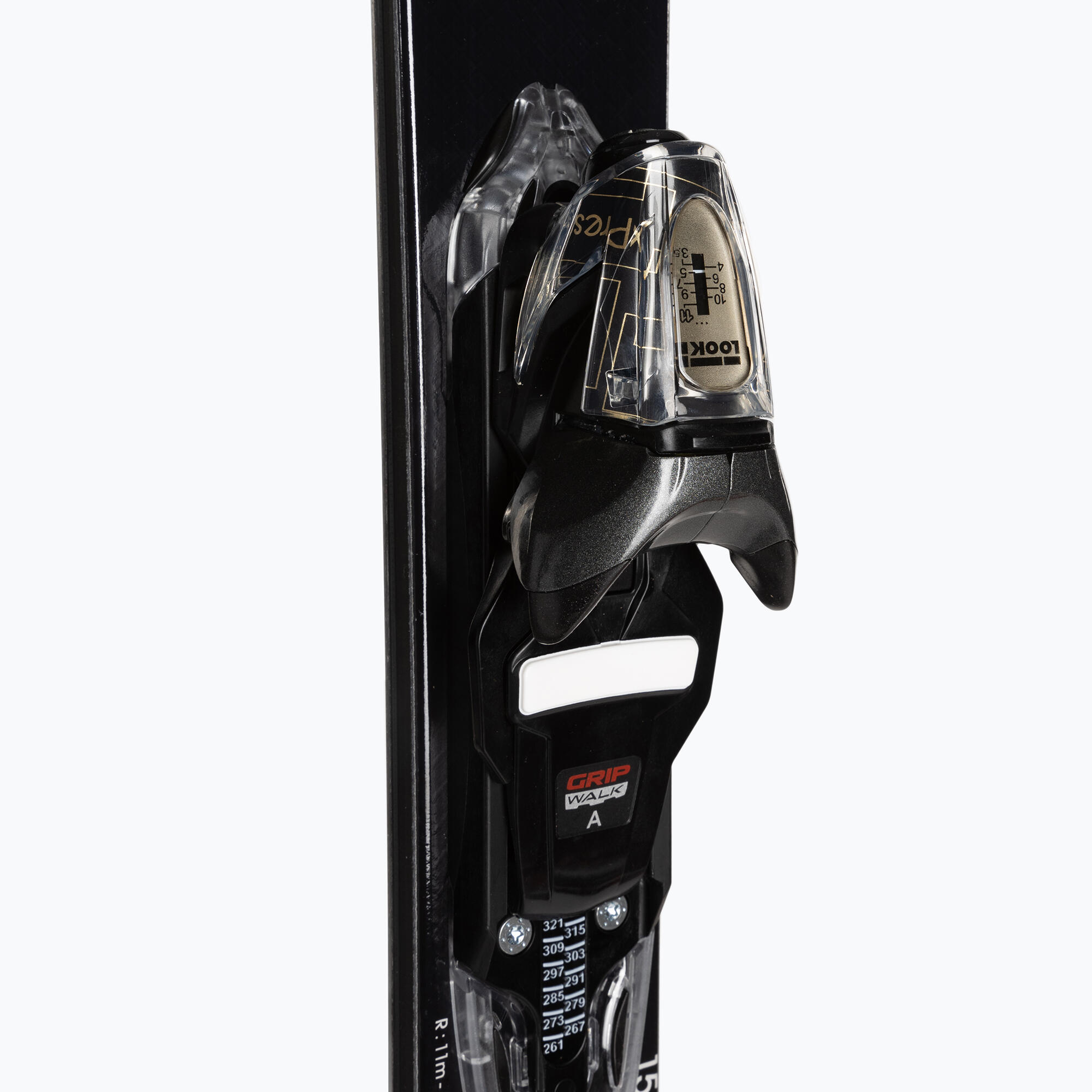 Skis - Ski alpin - Femme - Nova 10 XPRESS - Contrôle précis, Stabilité - Noir/Or 4/7