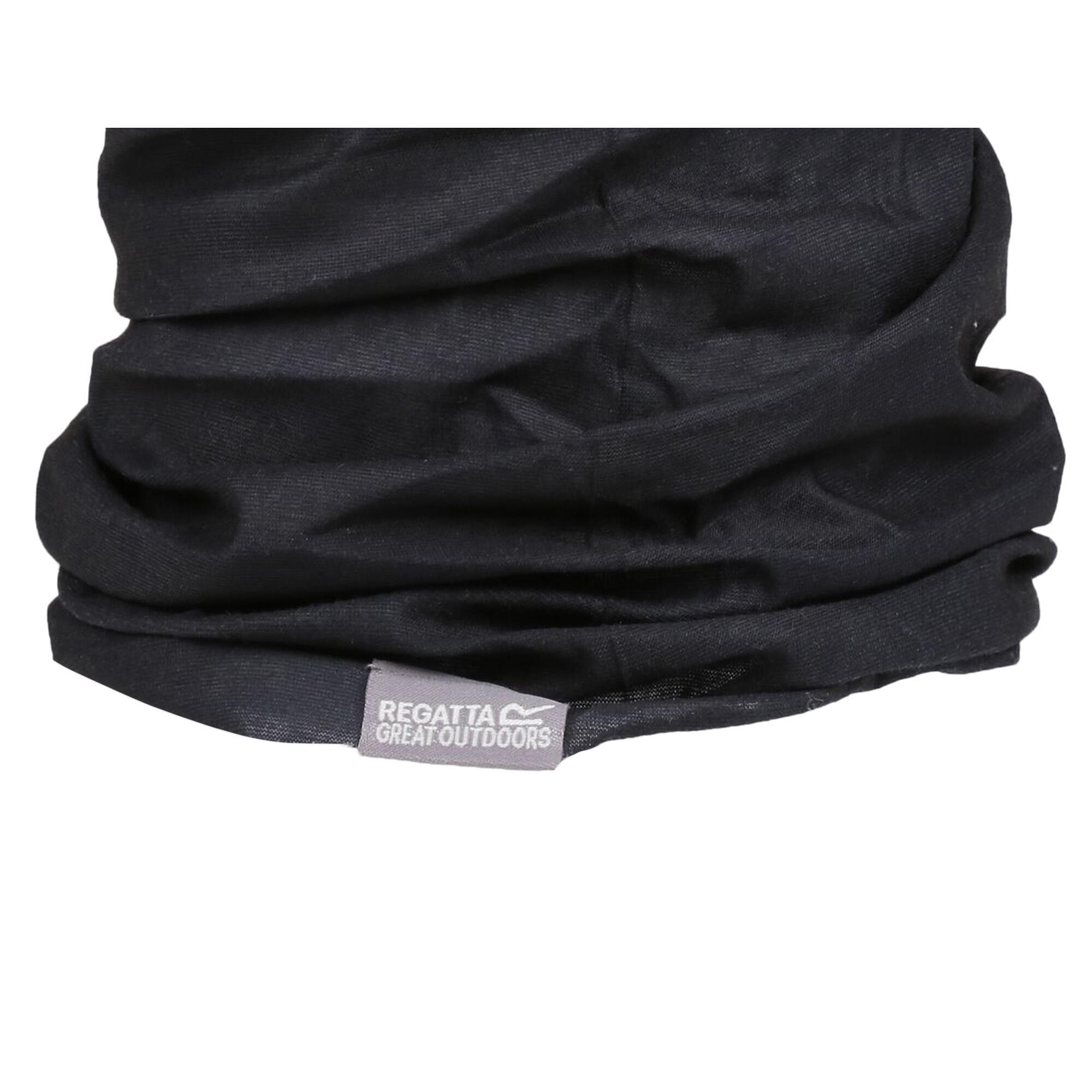 Kinder/Kids Multitube Stretch Nekwarmer (Zwart) 2/5
