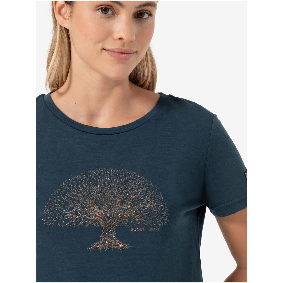 Koszulka z krótkim rękawkiem damska SUPER.NATURAL Tree Of Knowledge Tee