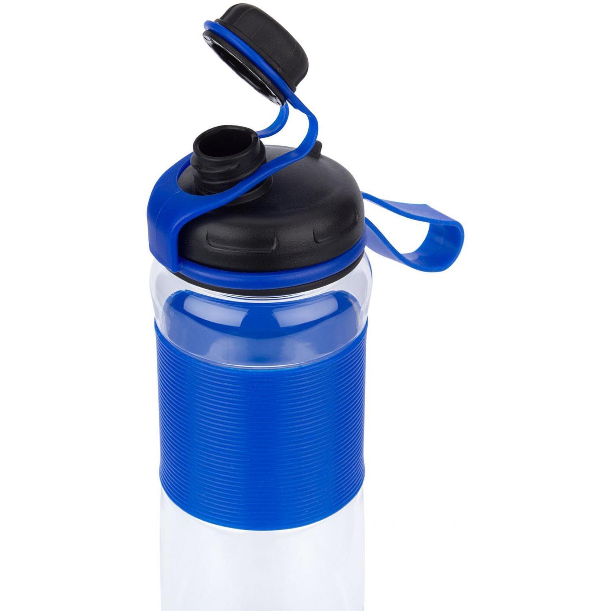 Sticlă apă Twisted 0,6 L, albastru