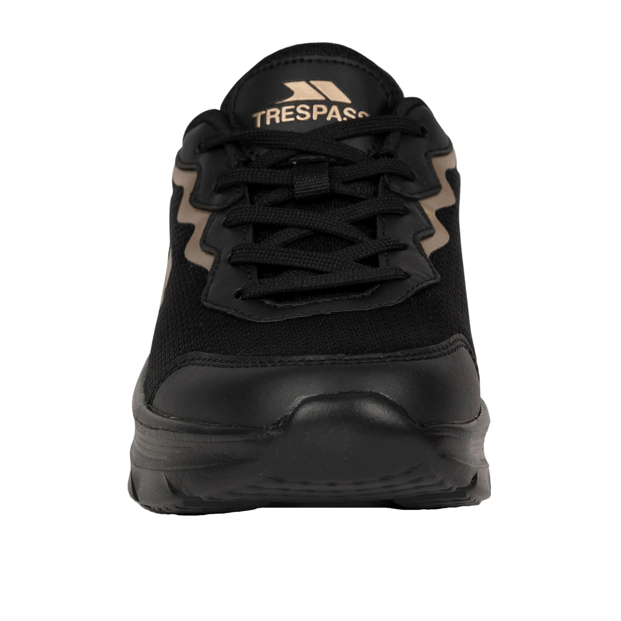Trespass - Baskets Sport Ave Femme (noir) - Chaussures De Sport - Noir - Decathlon