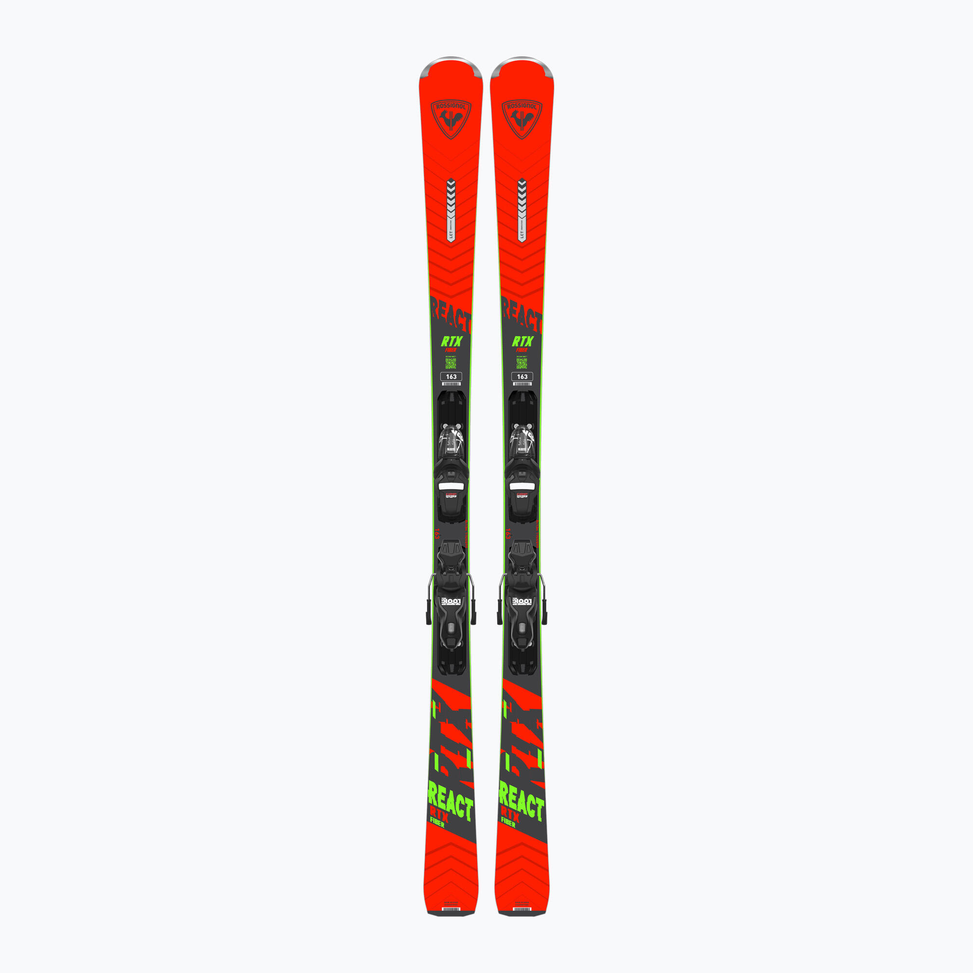 Rossignol React RTX RTL Abfahrtsski + Xpress 10 GW Bindungen 2/2