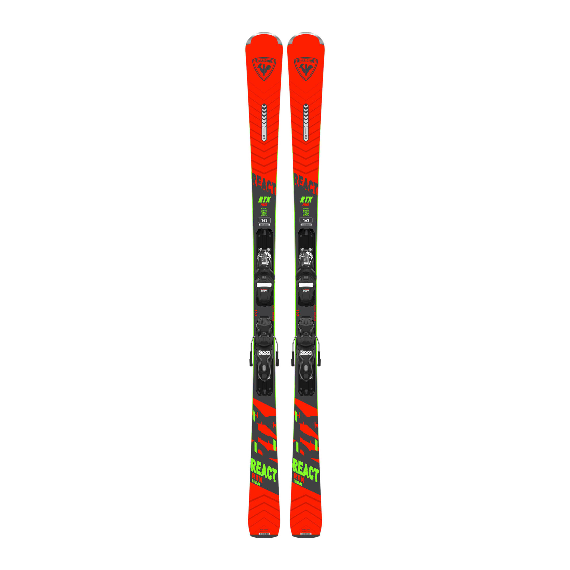 Rossignol React RTX RTL Abfahrtsski + Xpress 10 GW Bindungen 1/2
