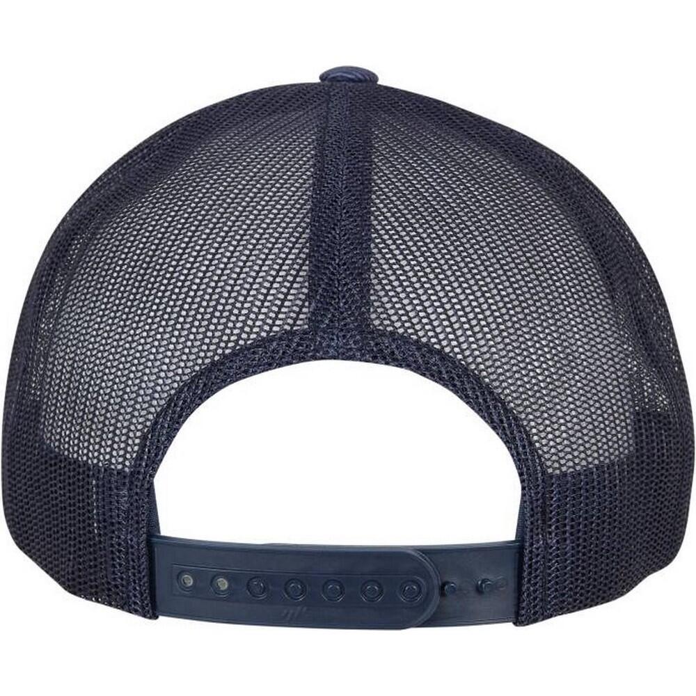 Cappellino Da Camionista Flexfit Blu Grezzo 2/5