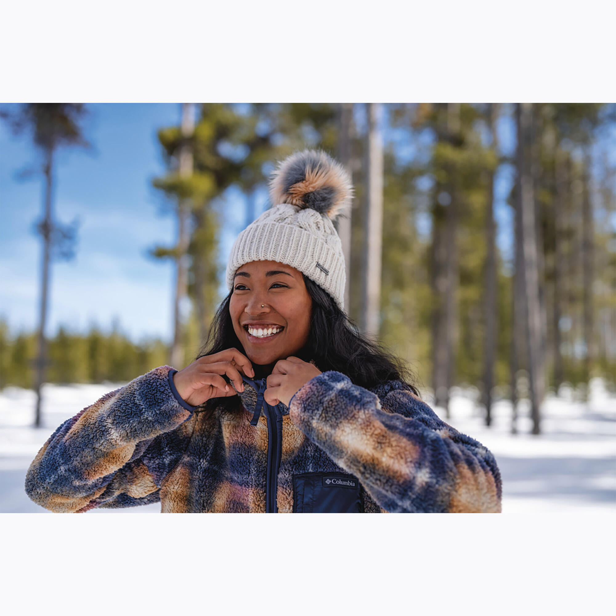 Bonnet d'hiver femme Boundless Days Cable Columbia 4/5