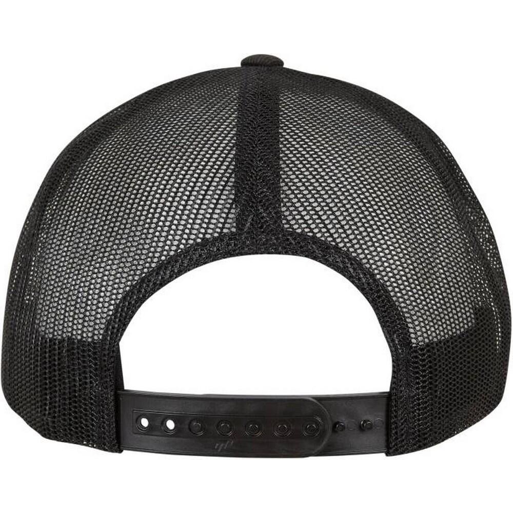 Cappellino Da Camionista Flexfit Nero Grezzo 2/5