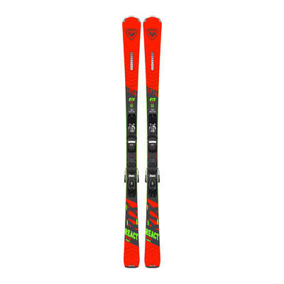 Sci da discesa Rossignol React RTX RTL + attacchi Xpress 10 GW