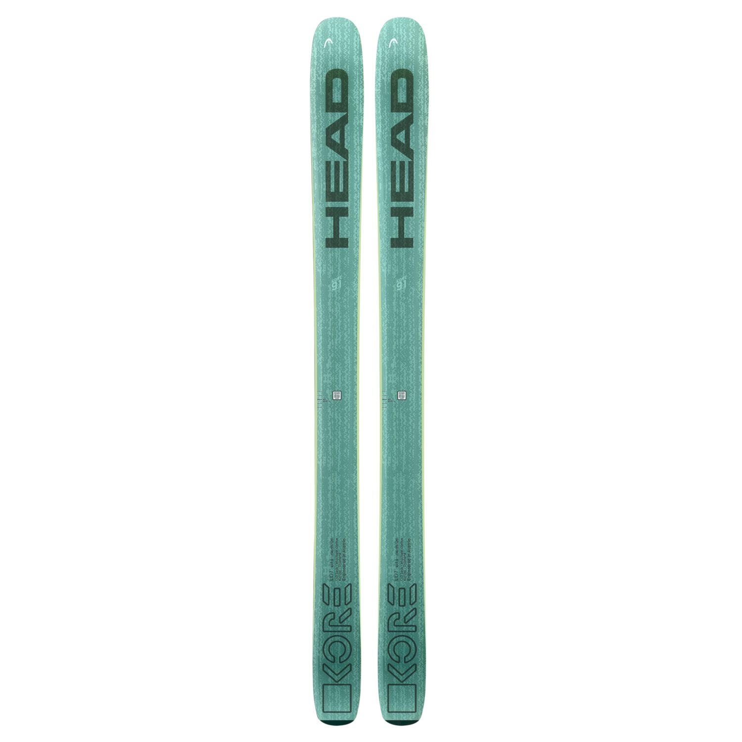Head - Skis Sans Fixations Kore 91 W Femme - Skis - Vert - 170cm - Decathlon