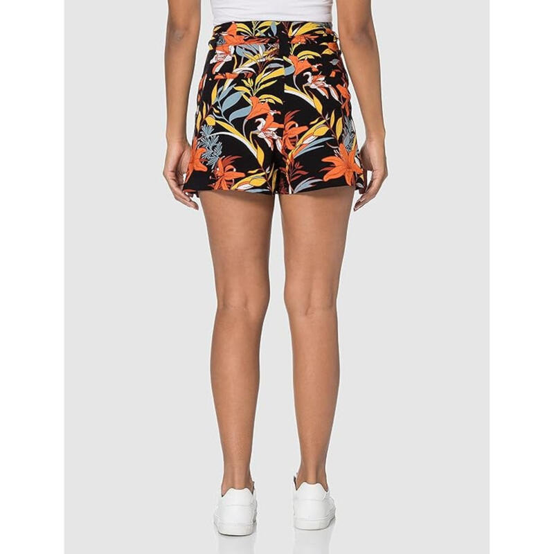 Pantalón Corto de Senderismo con Bolsa de Papel Estampada Superdry, Mujer