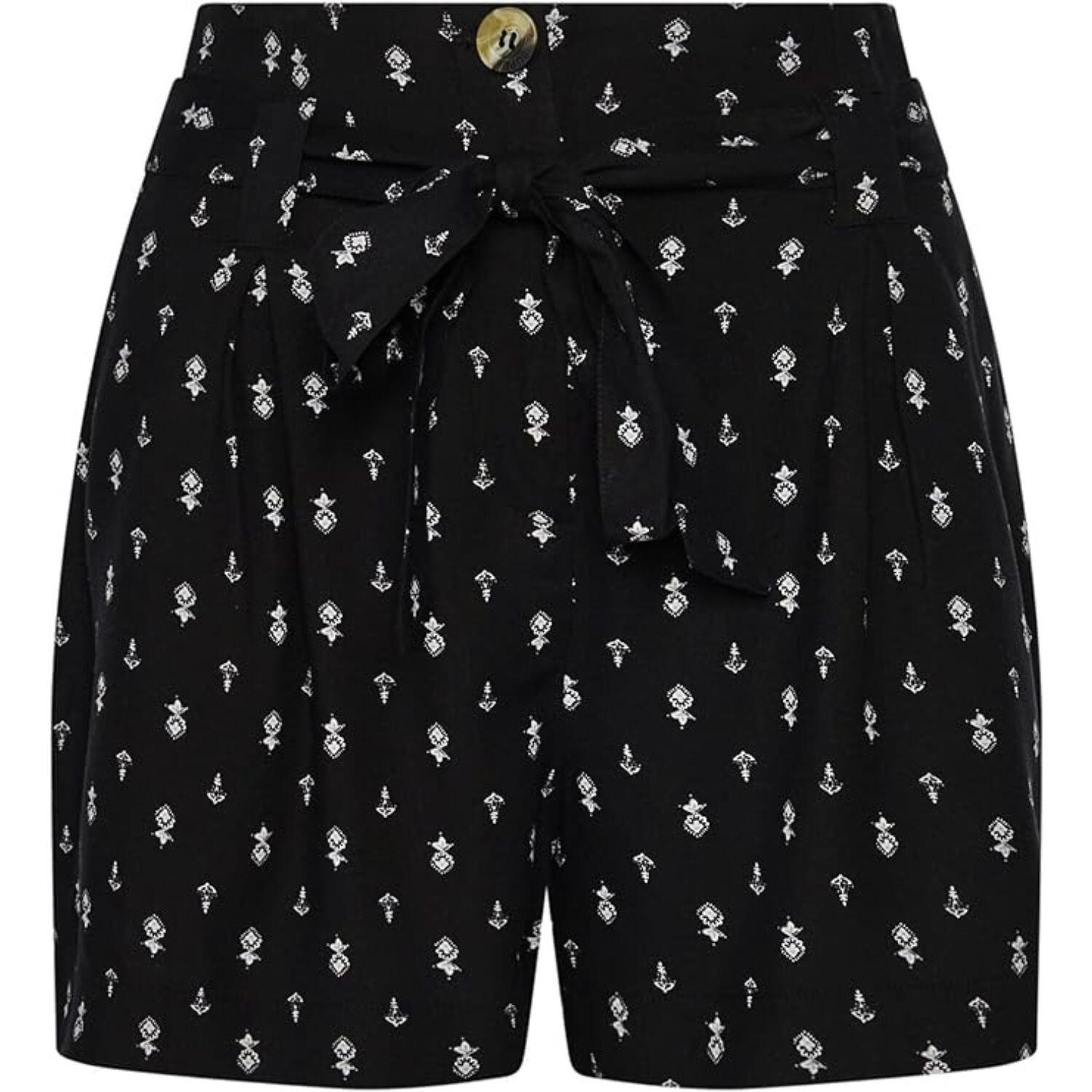 Short de randonnée Superdry Vintage Paperbag imprimé pour femmes 1/4