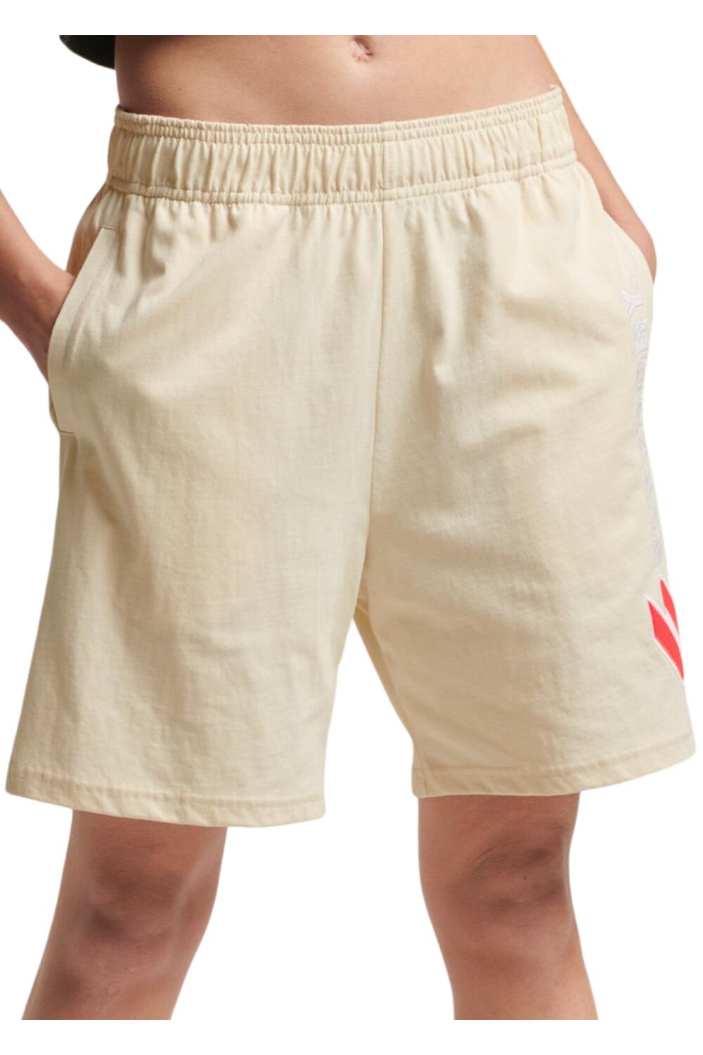 Pantaloni scurti de drumetie pentru femei Superdry Code Applique Boy