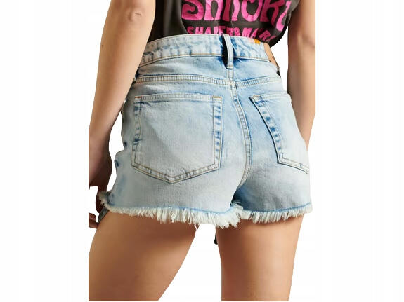 Spodenki turystyczne damskie Superdry Embroidery