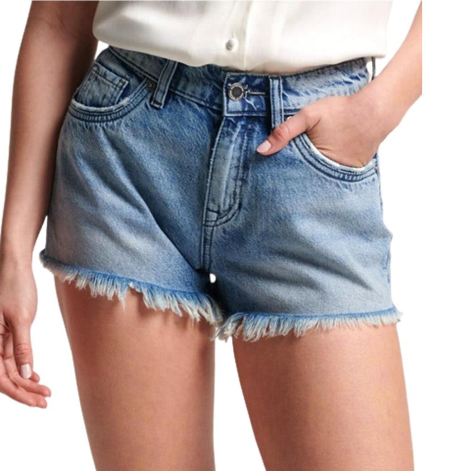 Superdry - Short De Randonnée Superdry Lace Hot Pour Femme - Short - Bleu - 34 2xs - Decathlon