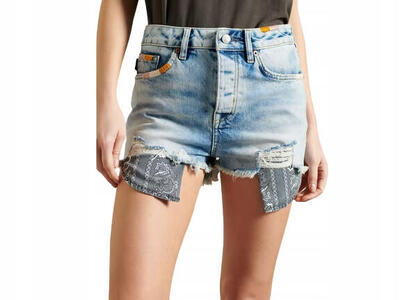 Pantalón corto de senderismo Superdry Embroidery para mujer