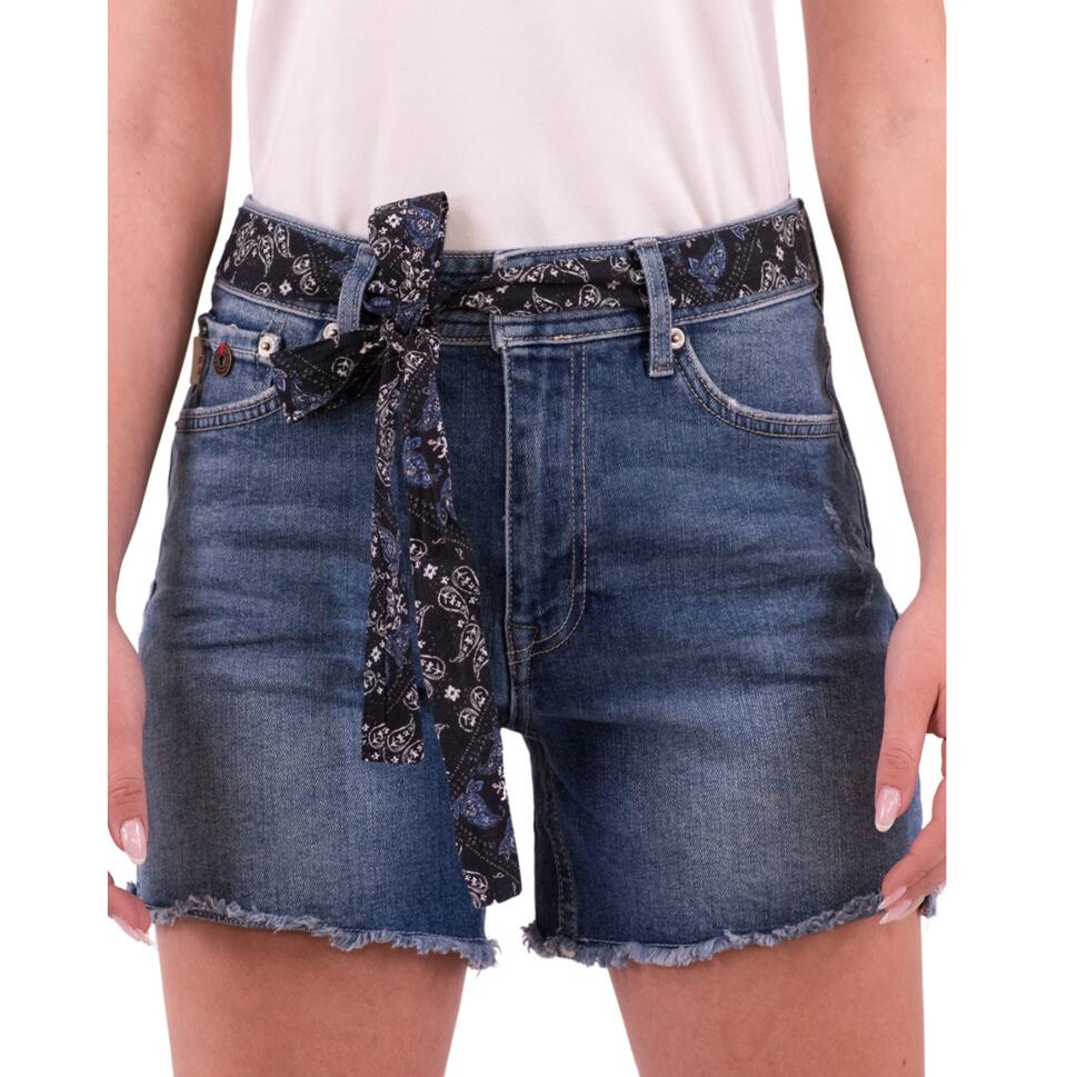 Spodenki turystyczne damskie Superdry Vintage Mid Rise Slim
