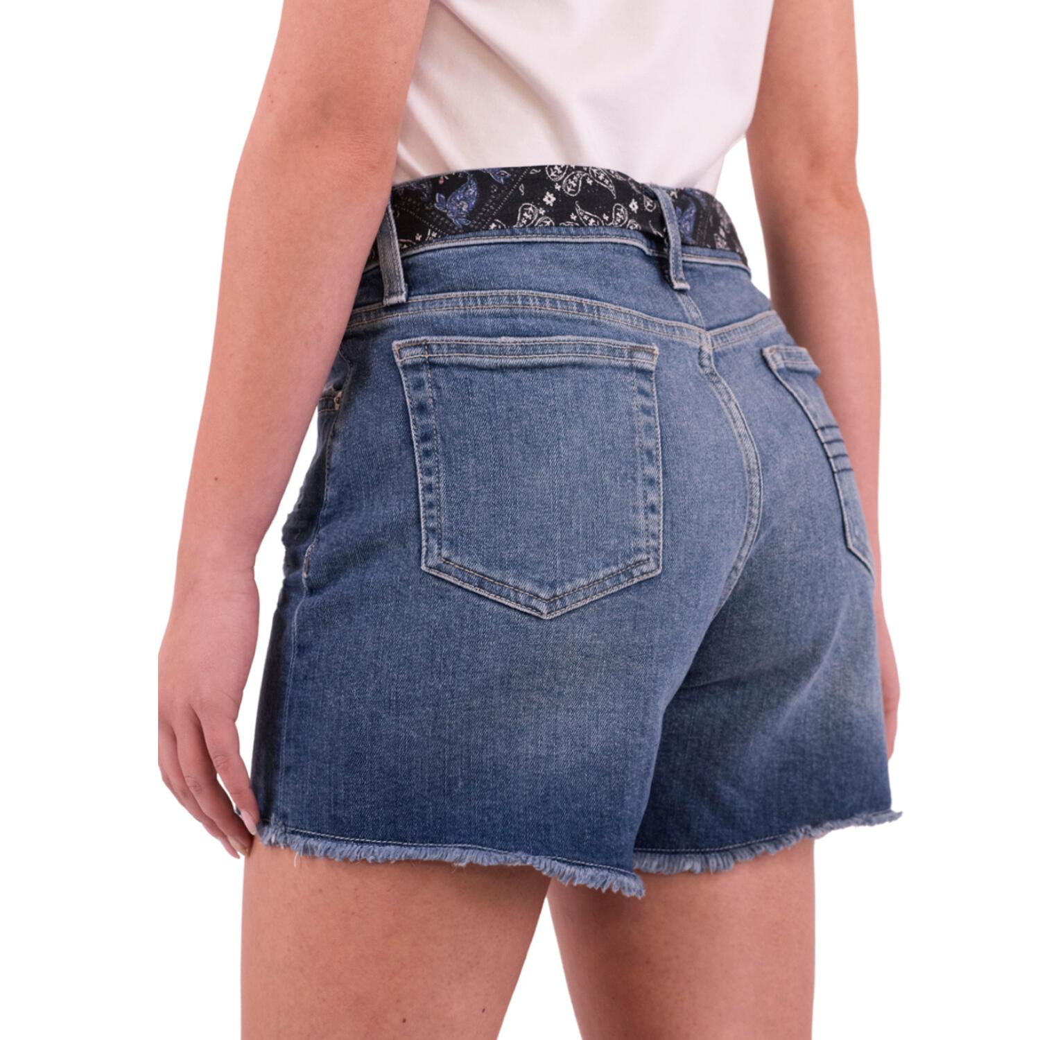 Superdry dames wandelshort Vintage Mid Rise Slim 3/3